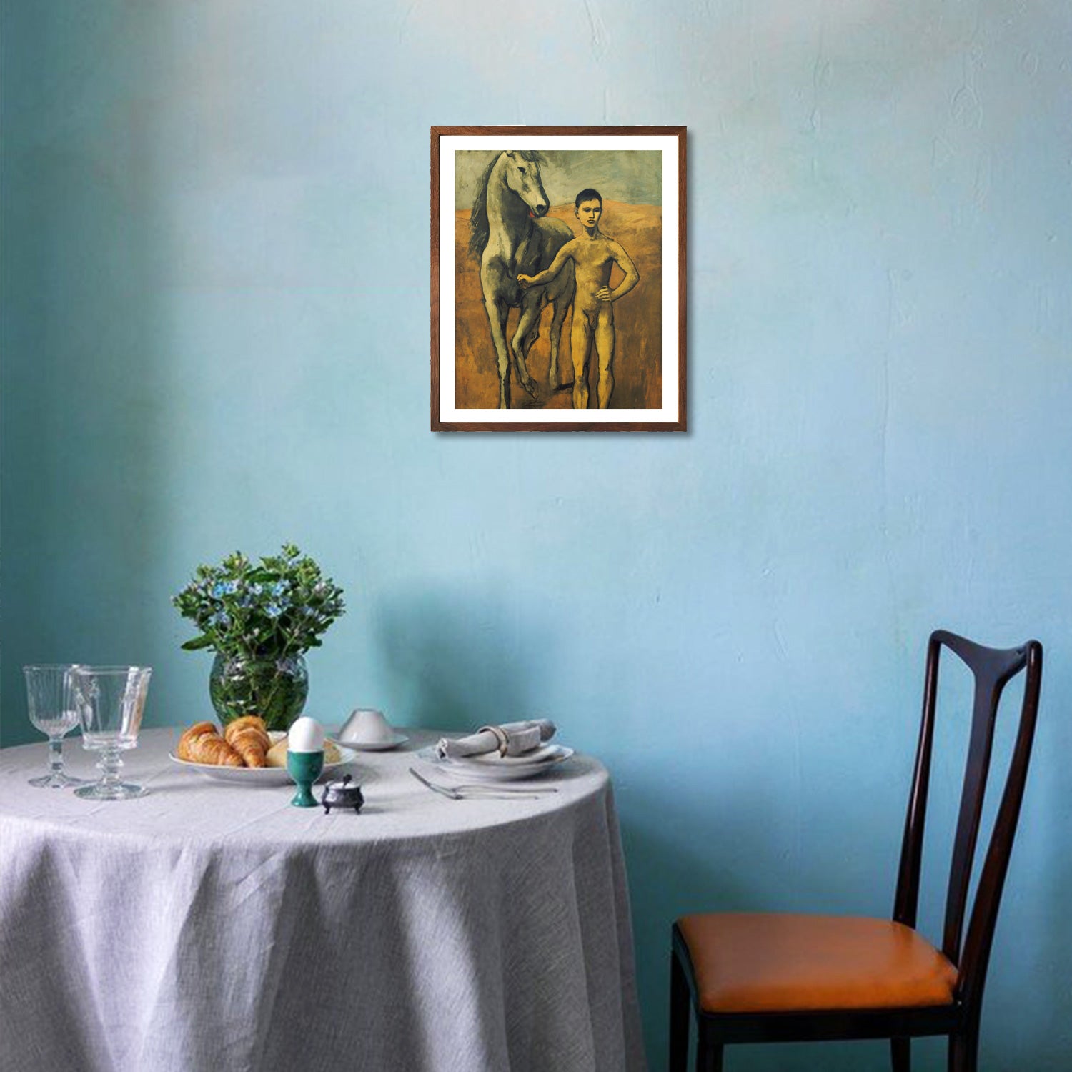 Pablo Picasso Wall Art Boy Leading A Horse Poster Framed Art