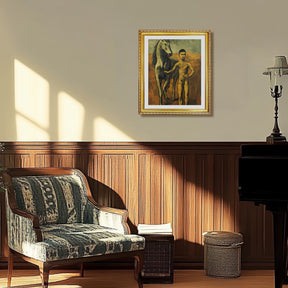 Pablo Picasso Wall Art Boy Leading A Horse Poster Framed Art