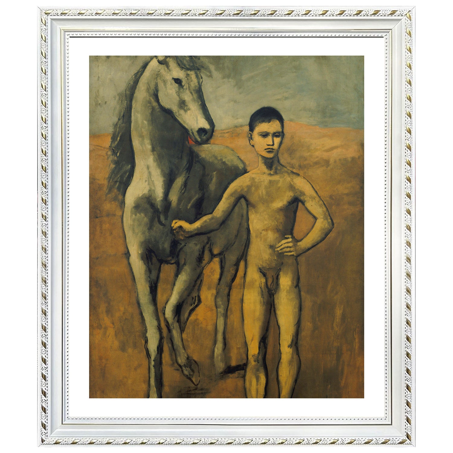 Pablo Picasso Wall Art Boy Leading A Horse Poster Framed Art