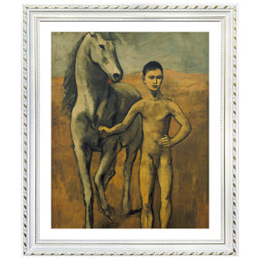 Pablo Picasso Wall Art Boy Leading A Horse Poster Framed Art
