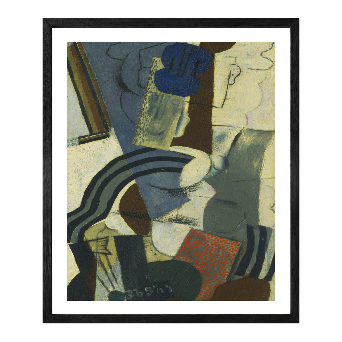 Pablo Picasso Wall Art Woman with a Guitar Poster Framed Art