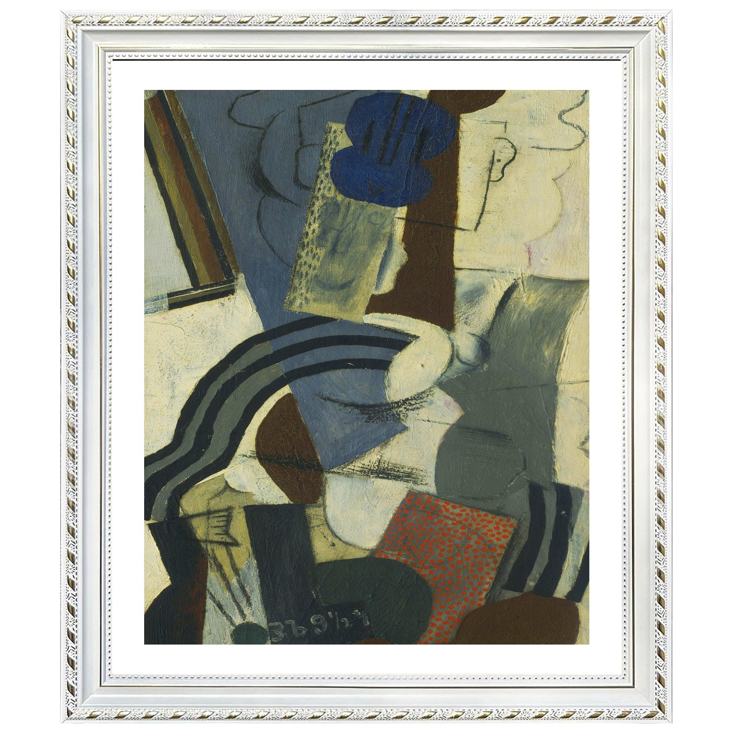 Pablo Picasso Wall Art Woman with a Guitar Poster Framed Art