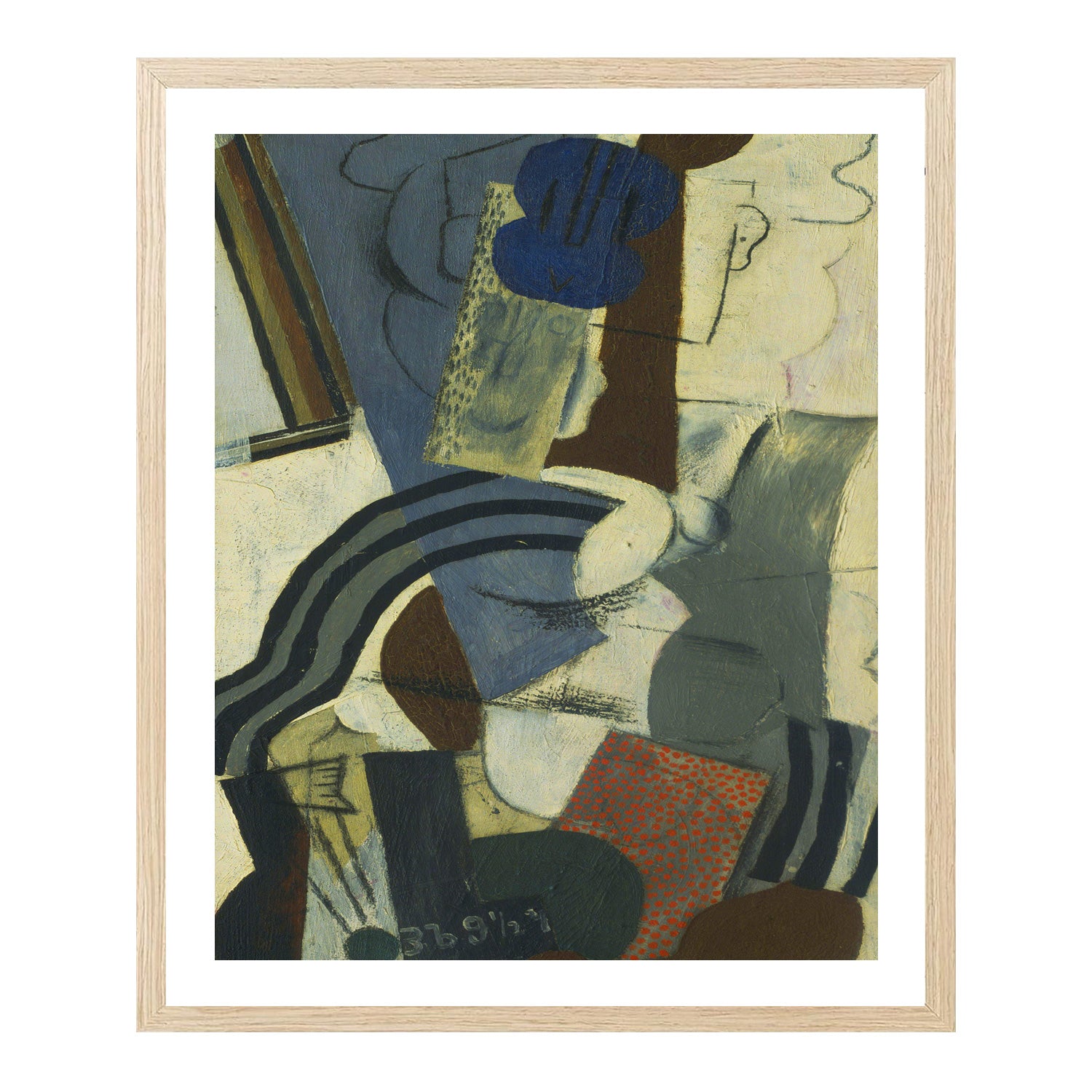 Pablo Picasso Wall Art Woman with a Guitar Poster Framed Art