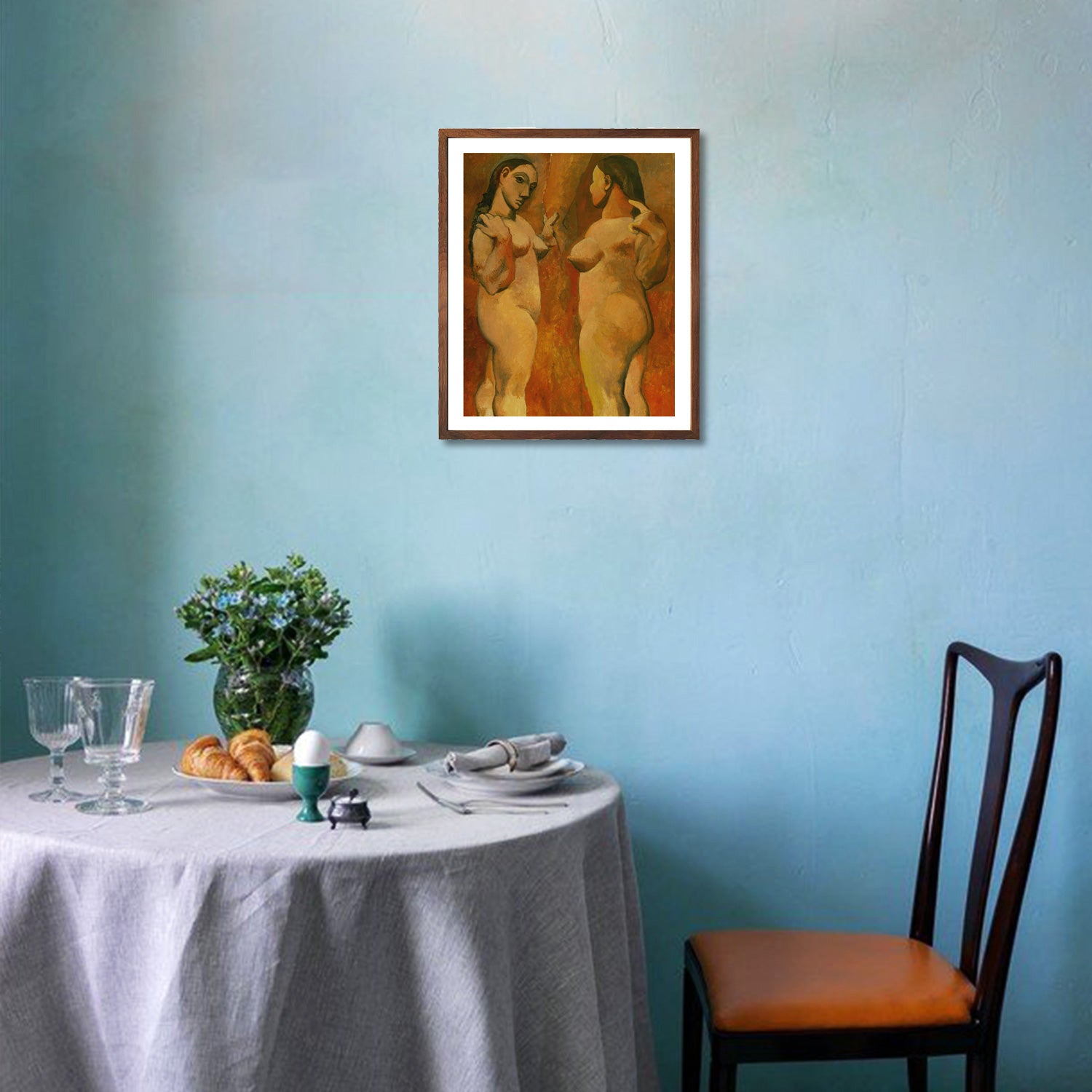 Pablo Picasso Wall Art Two Women Poster Framed Art