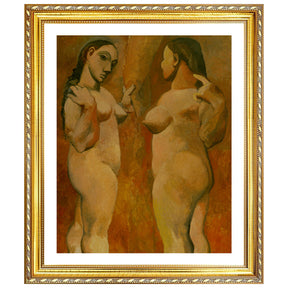 Pablo Picasso Wall Art Two Women Poster Framed Art