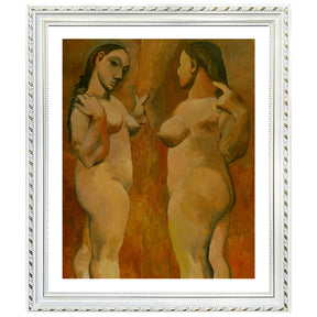 Pablo Picasso Wall Art Two Women Poster Framed Art