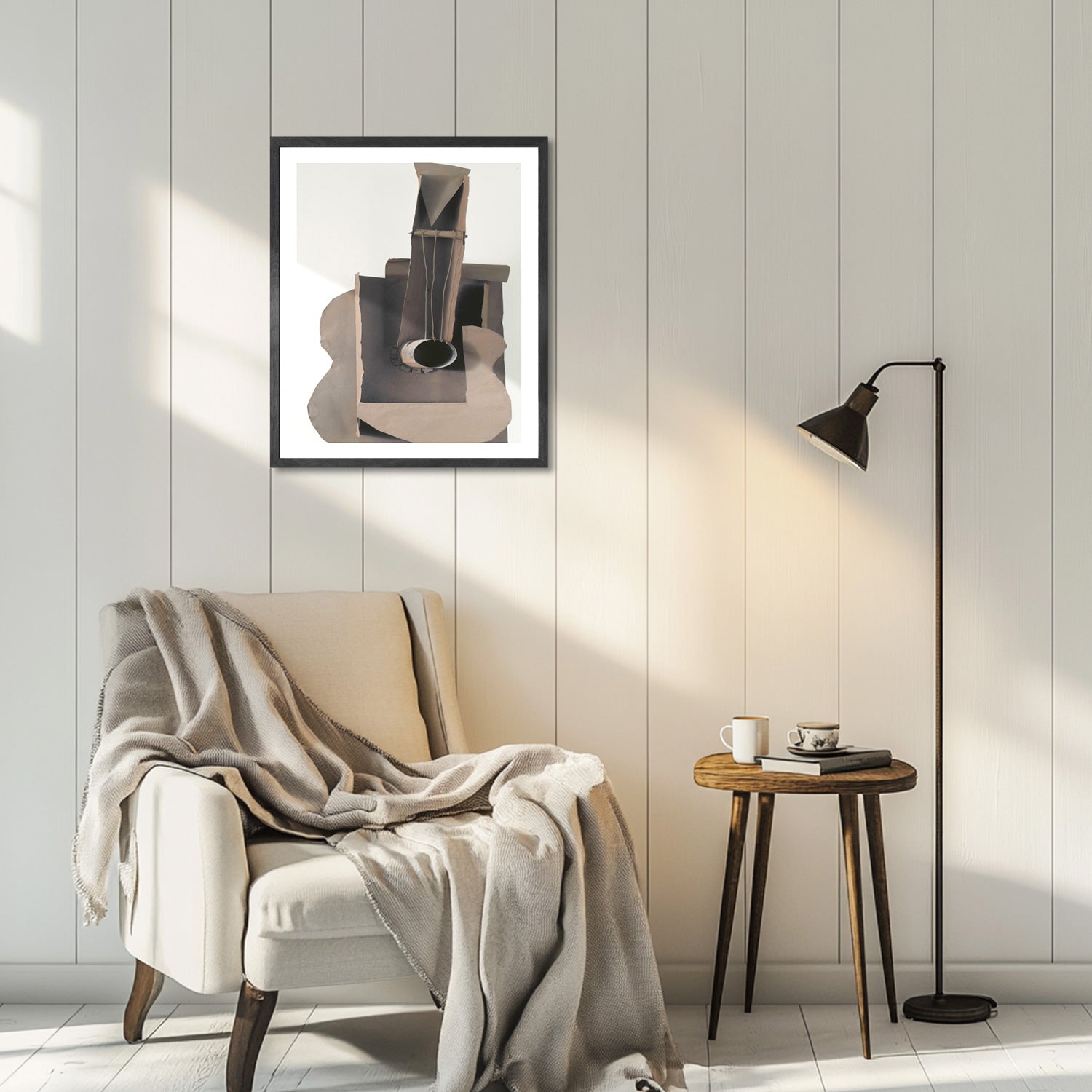 Pablo Picasso Wall Art Cubist Sculpture Poster Framed Art