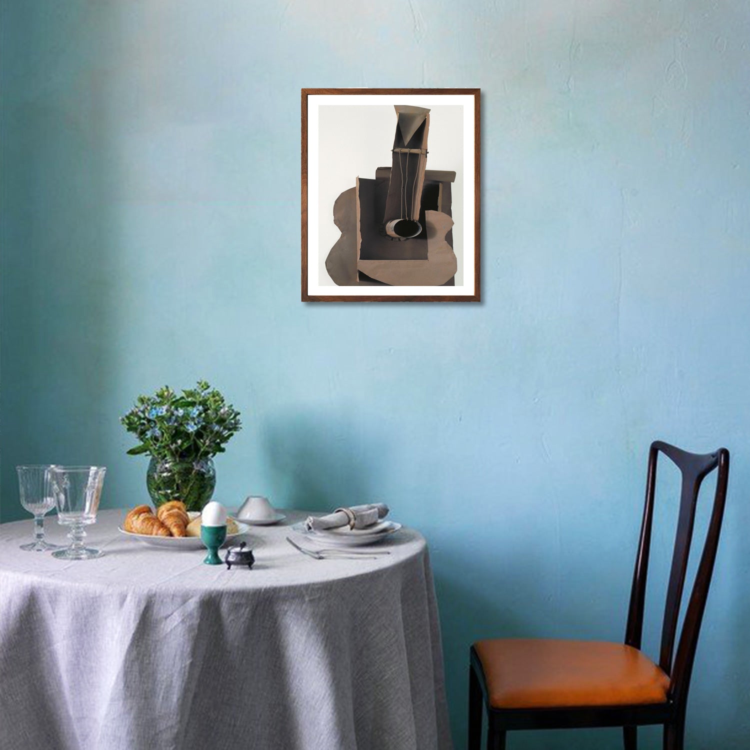 Pablo Picasso Wall Art Cubist Sculpture Poster Framed Art