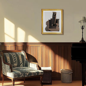 Pablo Picasso Wall Art Cubist Sculpture Poster Framed Art