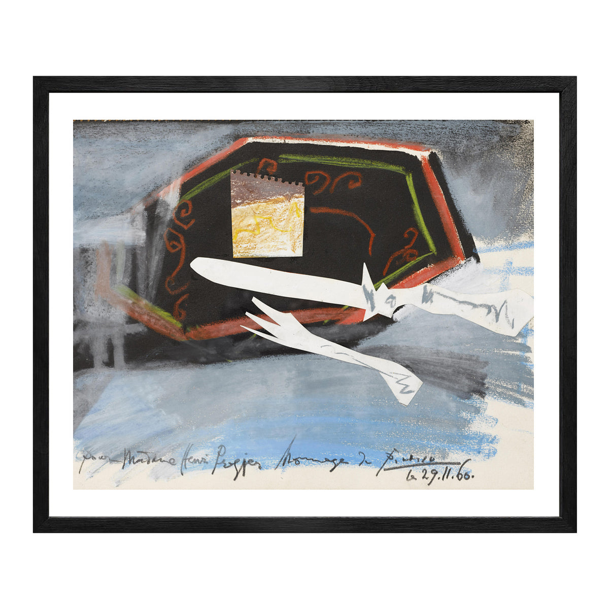 Pablo Picasso Wall Art Sword Poster Framed Art