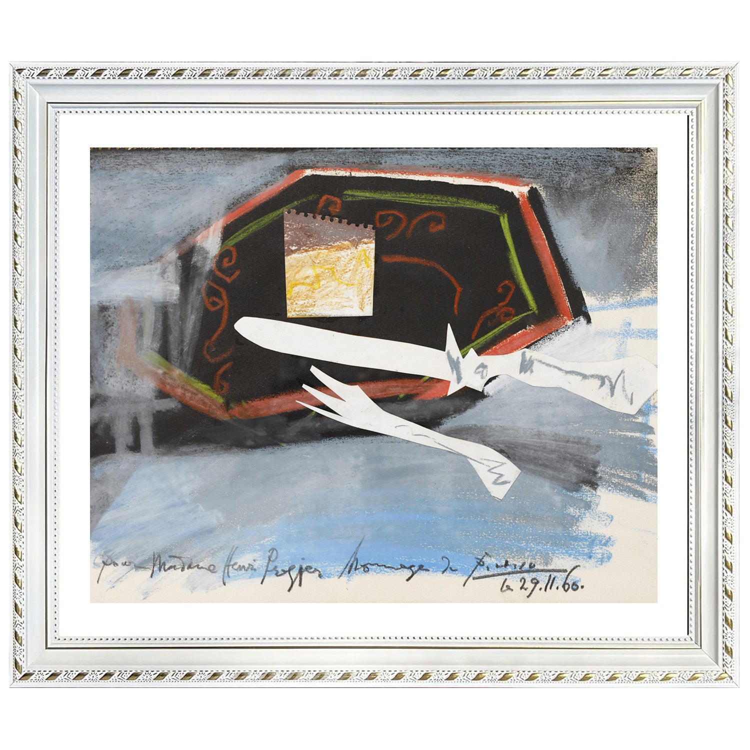 Pablo Picasso Wall Art Sword Poster Framed Art