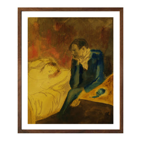 Pablo Picasso Wall Art Meditation Poster Framed Art