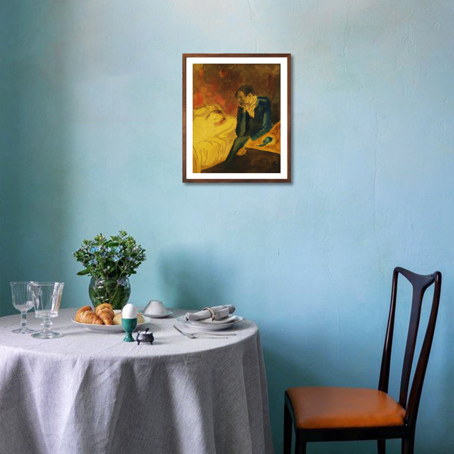 Pablo Picasso Wall Art Meditation Poster Framed Art