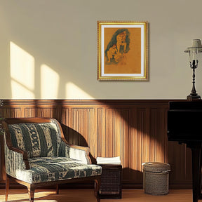 Pablo Picasso Wall Art Feeding Bird Poster Framed Art