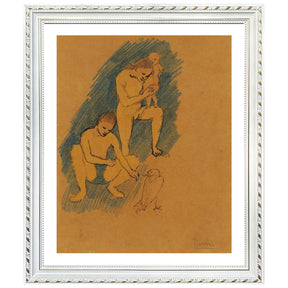 Pablo Picasso Wall Art Feeding Bird Poster Framed Art