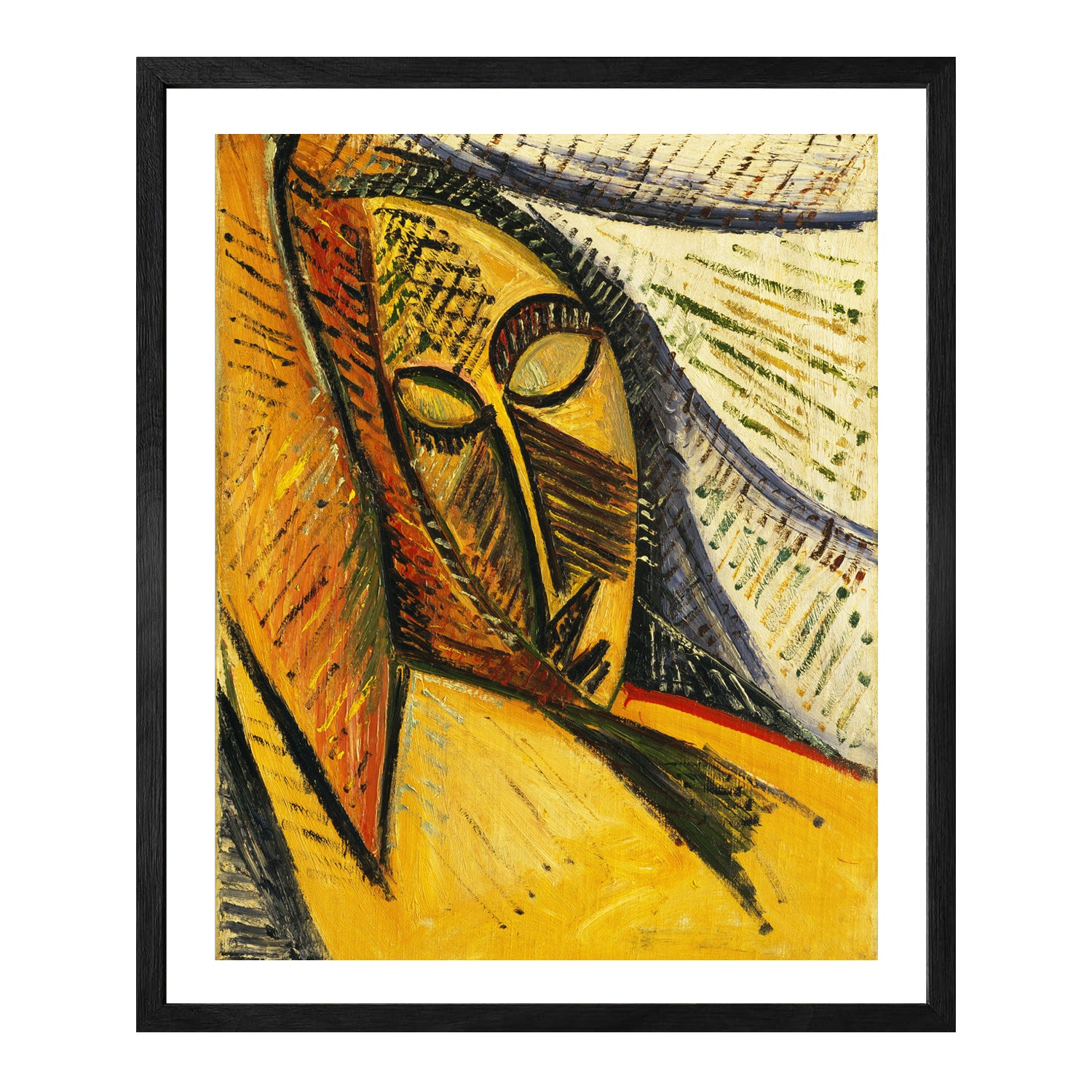 Pablo Picasso Wall Art A Sleeping Woman Poster Framed Art