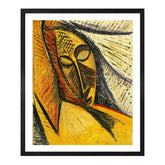 Pablo Picasso Wall Art A Sleeping Woman Poster Framed Art
