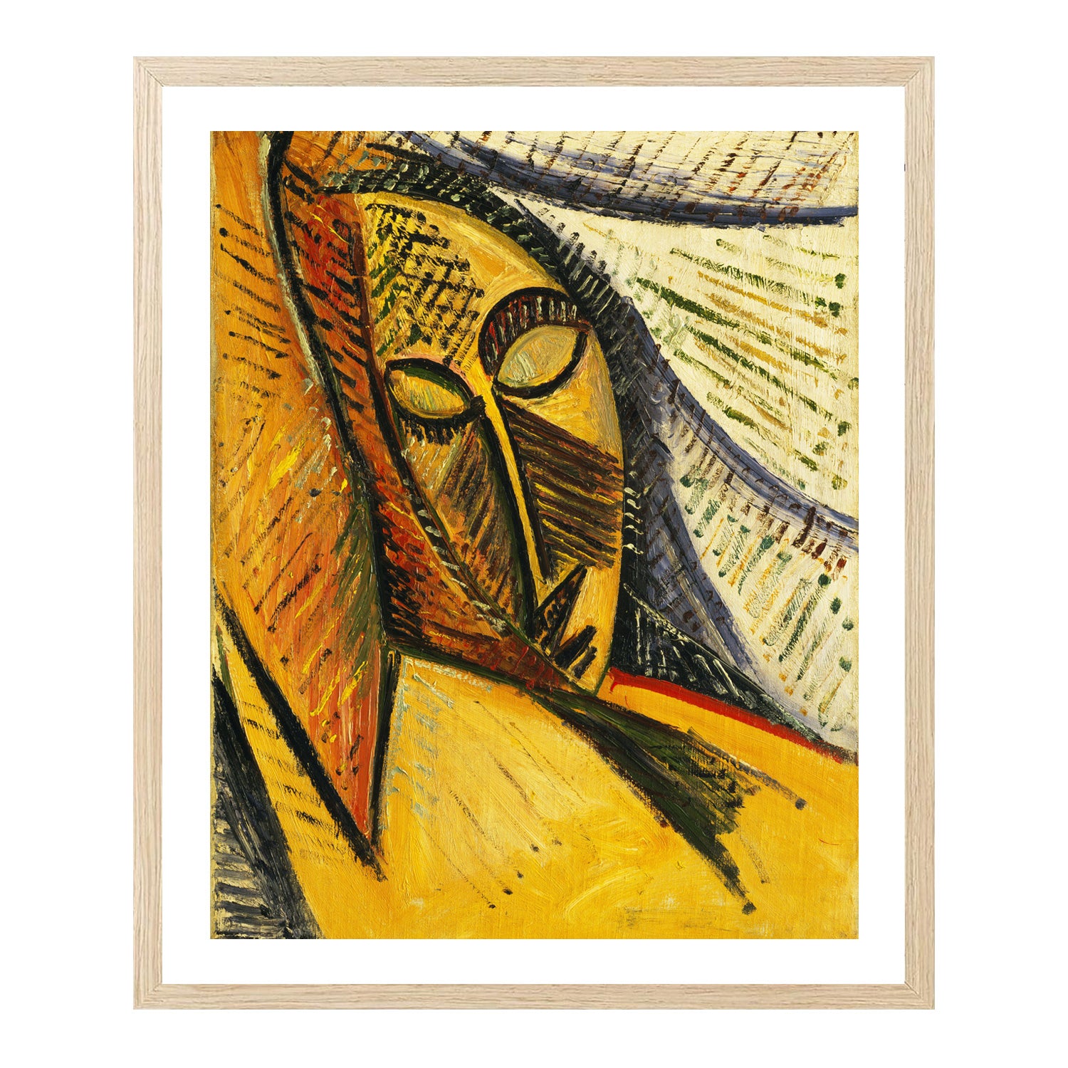 Pablo Picasso Wall Art A Sleeping Woman Poster Framed Art