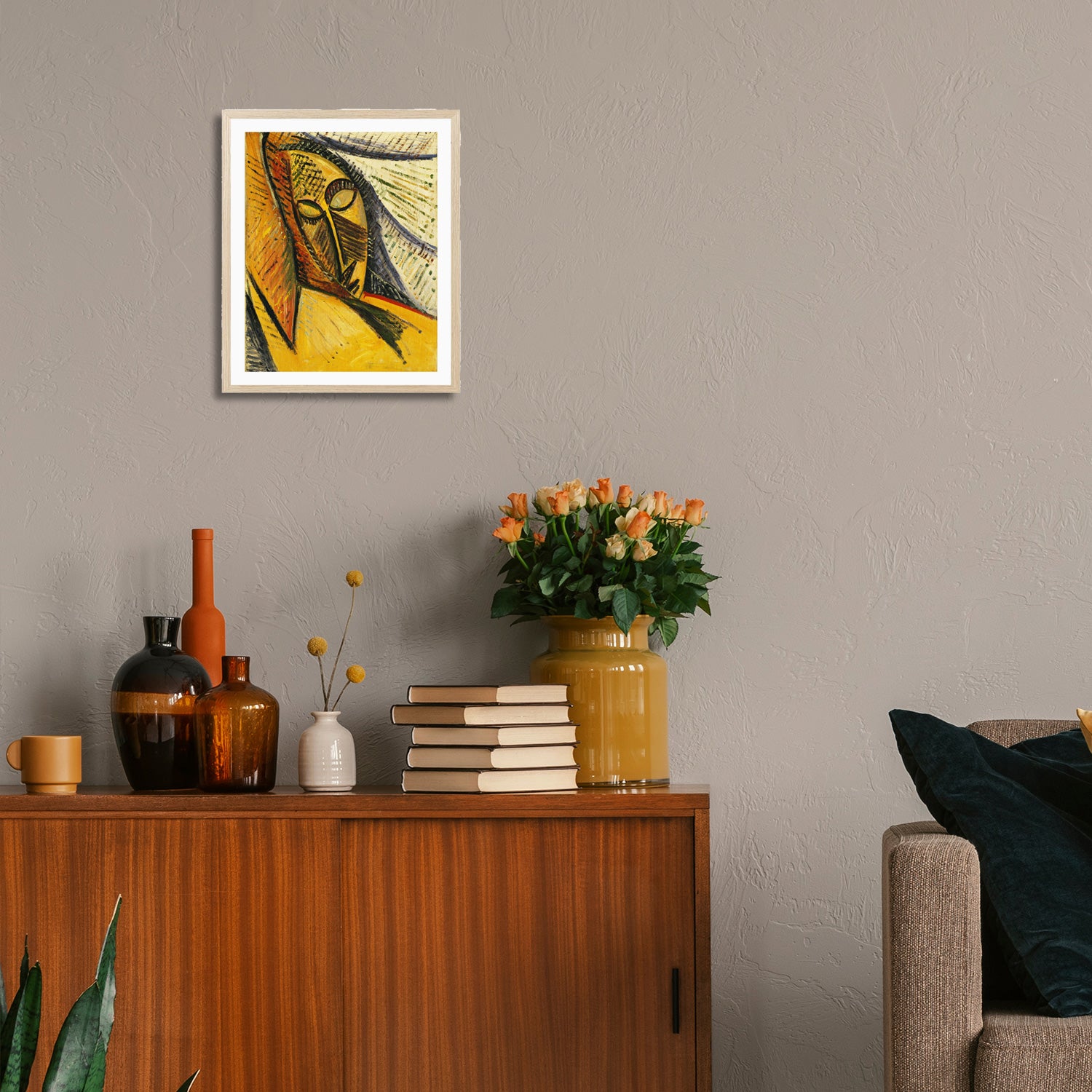 Pablo Picasso Wall Art A Sleeping Woman Poster Framed Art