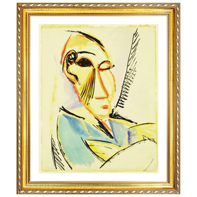 Pablo Picasso Wall Art Head of the Medical Student Poster Framed Art