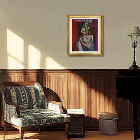 Pablo Picasso Wall Art Woman in an Armchair Poster Framed Art