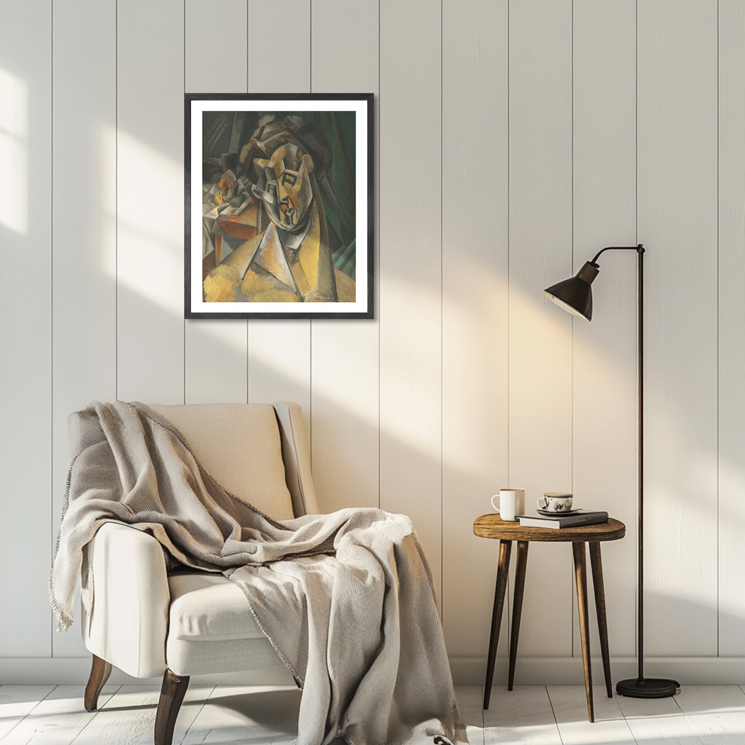 Pablo Picasso Wall Art Portrait Of Daniel Henry Kahnweiler Poster Framed Art