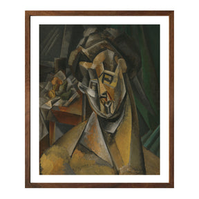 Pablo Picasso Wall Art Portrait Of Daniel Henry Kahnweiler Poster Framed Art