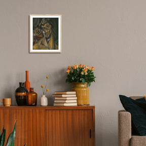 Pablo Picasso Wall Art Portrait Of Daniel Henry Kahnweiler Poster Framed Art