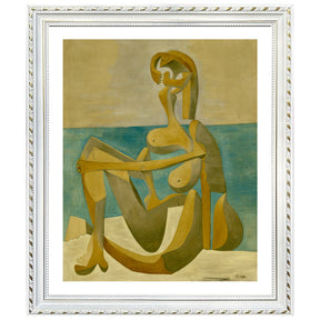 Pablo Picasso Wall Art Seated Bather Poster Framed Art
