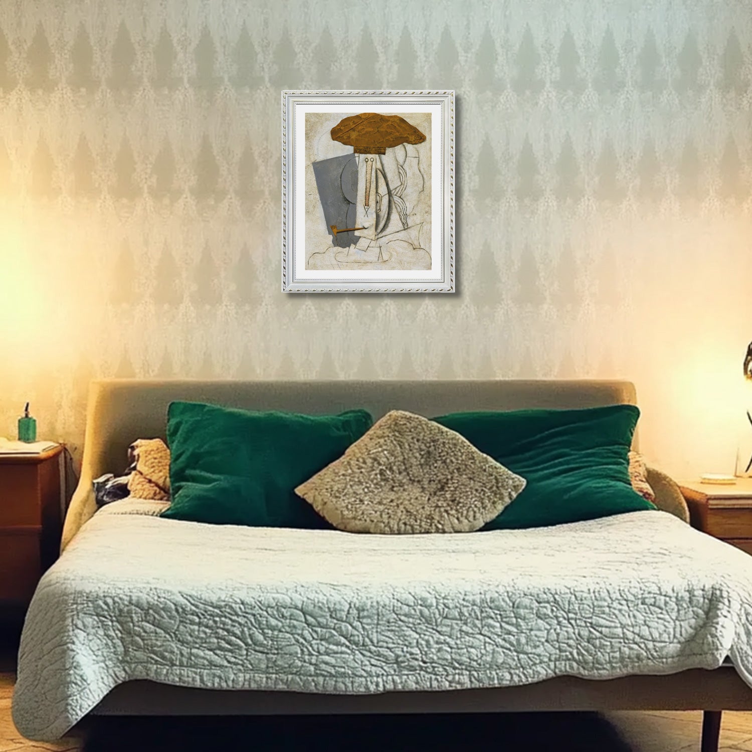 Pablo Picasso Wall Art Etudiant La Pipe Poster Framed Art