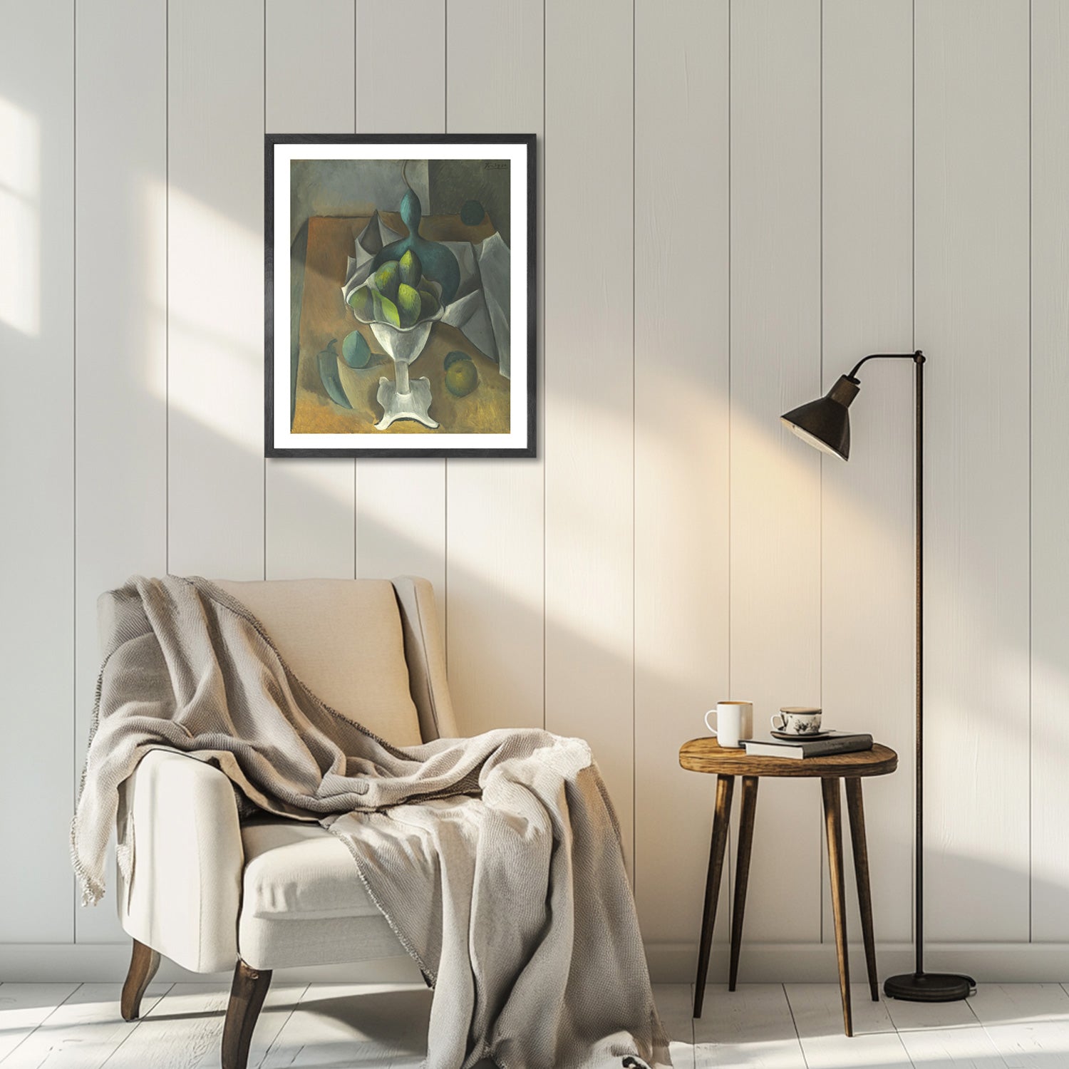 Pablo Picasso Wall Art Fruit Dish Poster Framed Art