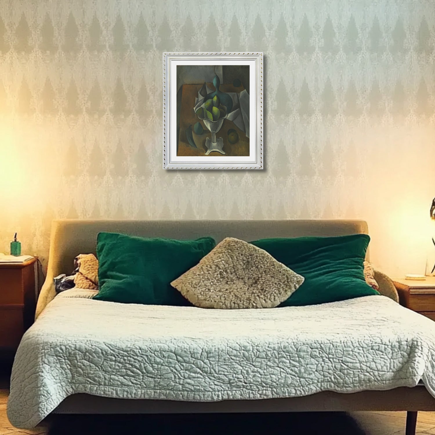 Pablo Picasso Wall Art Fruit Dish Poster Framed Art