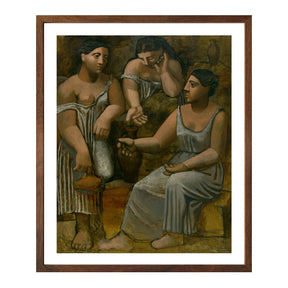 Pablo Picasso Wall Art Three Women At A Fountain Poster Framed Art