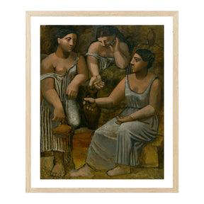 Pablo Picasso Wall Art Three Women At A Fountain Poster Framed Art