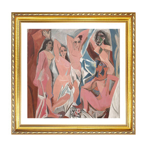 Pablo Picasso Wall Art The Young Ladies of Avignon Poster Framed Art