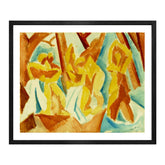 Pablo Picasso Wall Art Bathers In A Forest Poster Framed Art