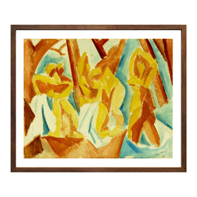 Pablo Picasso Wall Art Bathers In A Forest Poster Framed Art