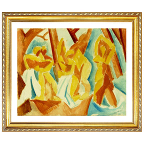 Pablo Picasso Wall Art Bathers In A Forest Poster Framed Art