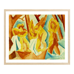 Pablo Picasso Wall Art Bathers In A Forest Poster Framed Art