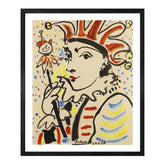 Pablo Picasso Wall Art Flute Player Poster Framed Art