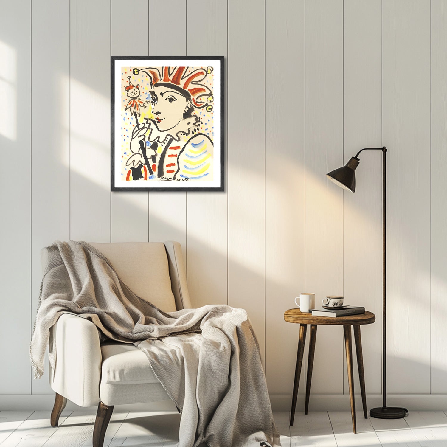 Pablo Picasso Wall Art Flute Player Poster Framed Art