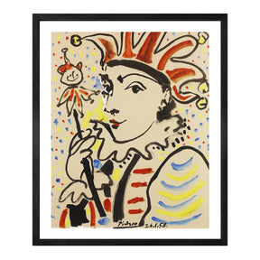 Pablo Picasso Wall Art Flute Player Poster Framed Art