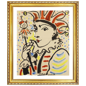 Pablo Picasso Wall Art Flute Player Poster Framed Art