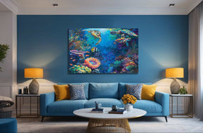 Sea Turtle Canvas Art