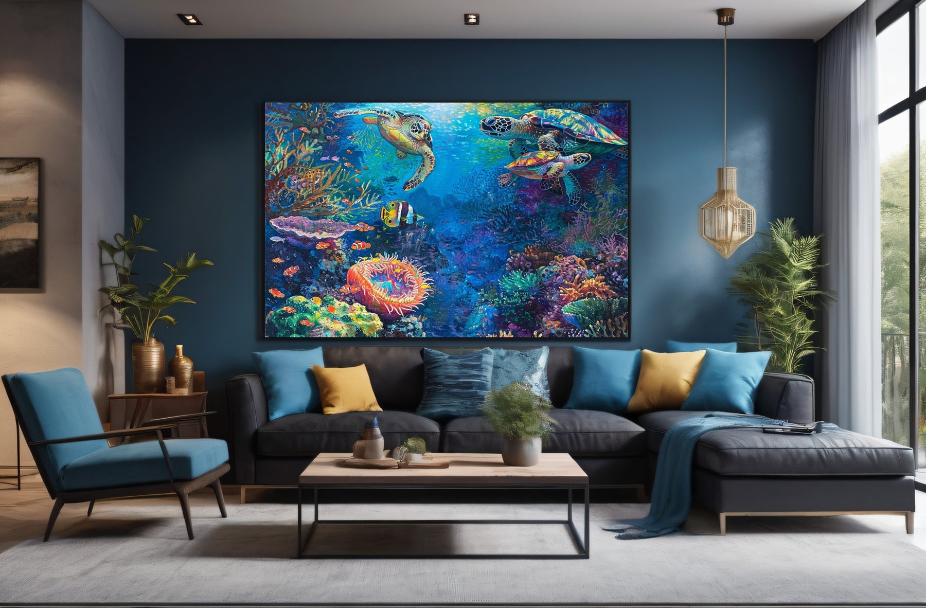 Sea Turtle Canvas Art