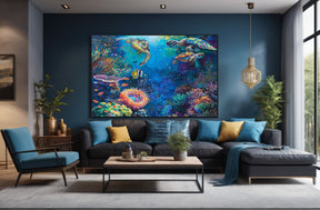 Sea Turtle Canvas Art