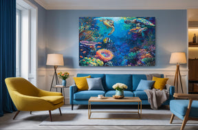 Sea Turtle Canvas Art