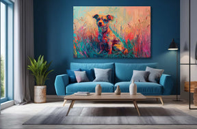 Dog Canvas Art