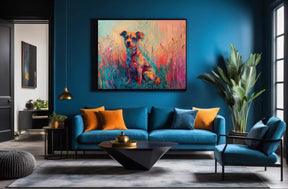 Dog Canvas Art
