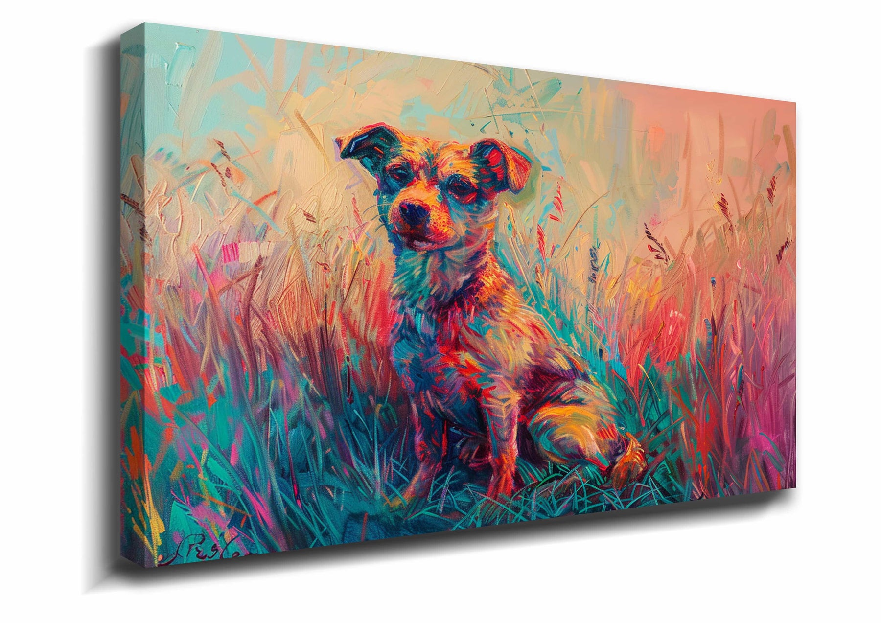 Dog Canvas Art